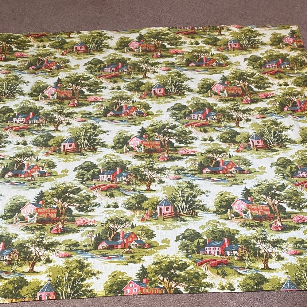 Scenic Countryside Curtain Cottage Core Prairie